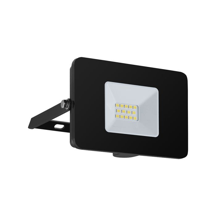 Faedo 3 10W LED Floodlight Black / Cool White - 203792N