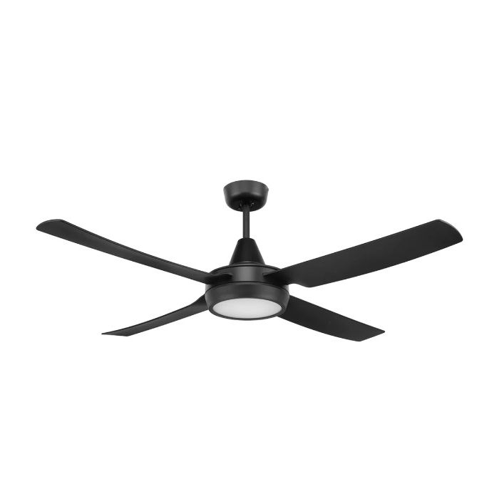 CRUZE 52'' ABS CEILING FAN W/ LED LIGHT - BLACK - 20532/06