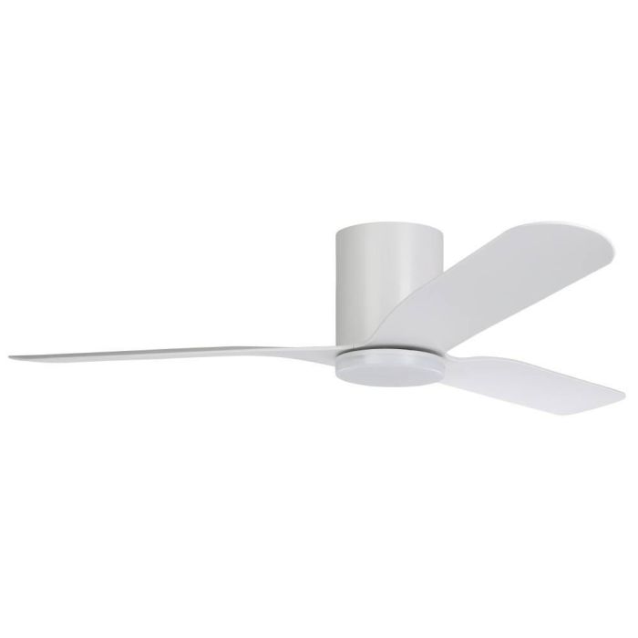  ILUKA 52 DC FAN 18W LED TRI-COL WHT HUGGER   20538301