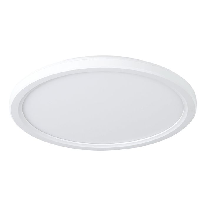 Romeo 18W LED 220mm Super Slimline Dimmable Oyster White / Tri-Colour 206345