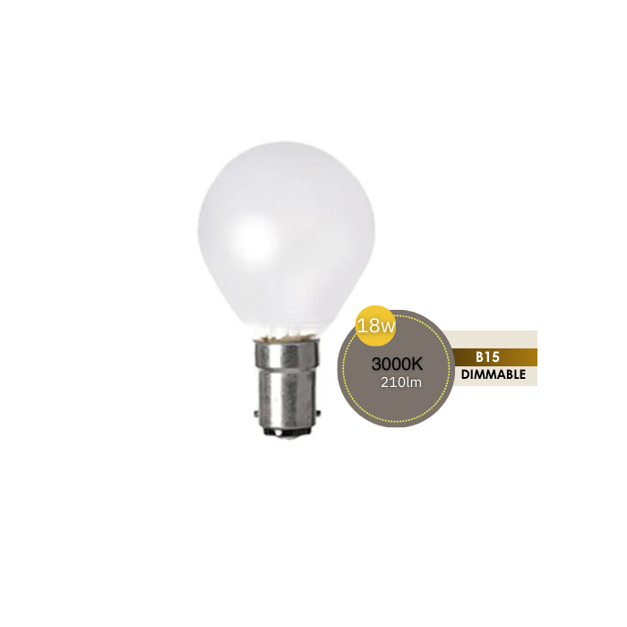 FANCY ROUND 18W SBC PEARL HALOGEN LUS30213