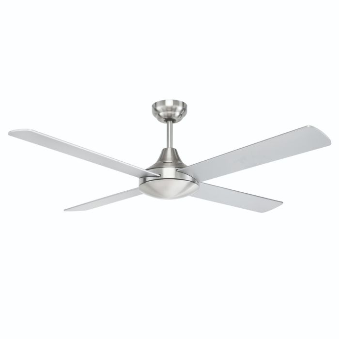 TEMPO PLUS 52" CEILING FAN MATT BRUSHED CHROME-22276/13