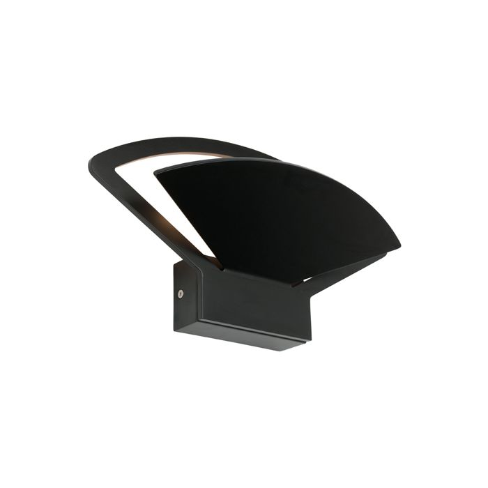 FIESTA 12W LED WALL LIGHT BLACK (FIES12WLEDBLK) COUGAR LIGHTING