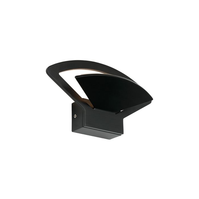 FIESTA 6W LED WALL LIGHT BLACK (FIES6WLEDBLK) COUGAR LIGHTING