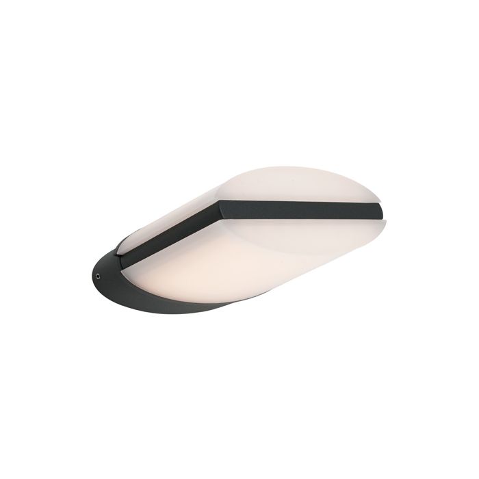 MODENA EXTERIOR WALL LIGHT CHARCOAL (MODE1ECHA) COUGAR LIGHTING