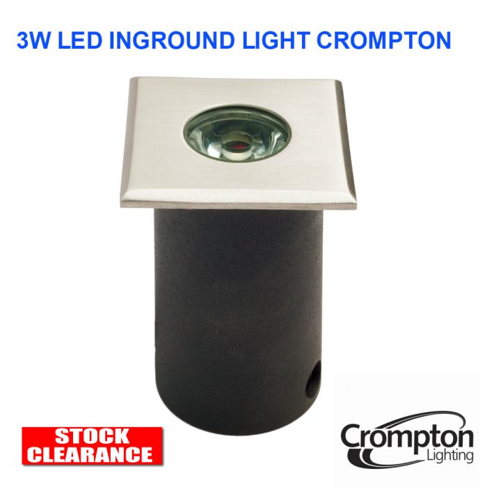 SQUARE LED INGROUND LIGHT AFTON CROMPTON