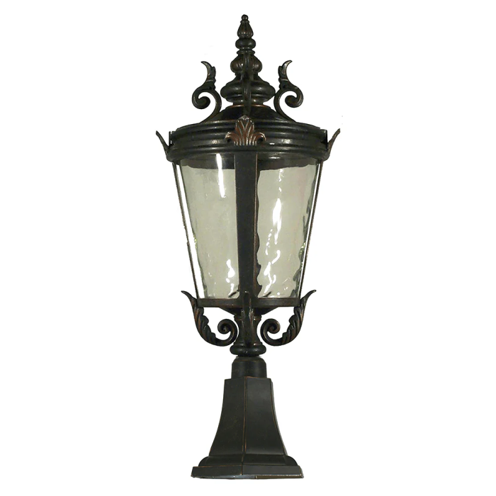 Albany Medium Pillar Mount Antique Bronze- 1000028