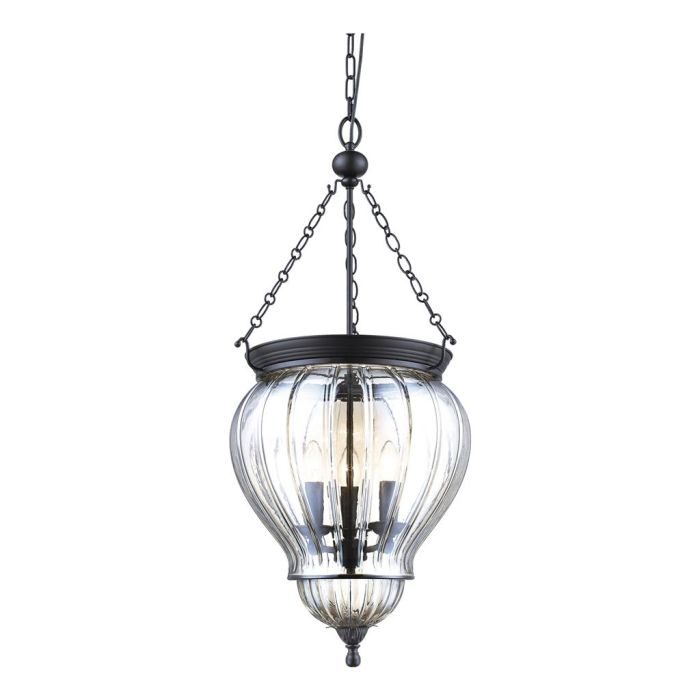 Diana 3 Light Lantern Pendant Clear - 31323	