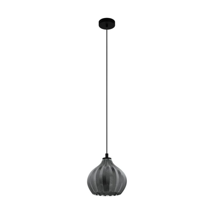 Tamallat 1 Light Pendant Black 40W E27 43576N