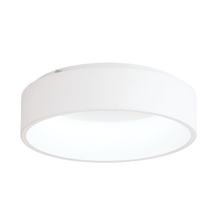 Marghera 1 34W Dimmable LED Oyster Light White / Warm White - 39287