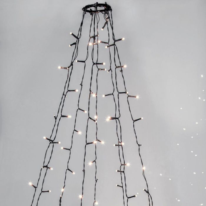 TREE LIGHTS X360 LED CRISP WHITE 2M MULTI-STRAND 410835N