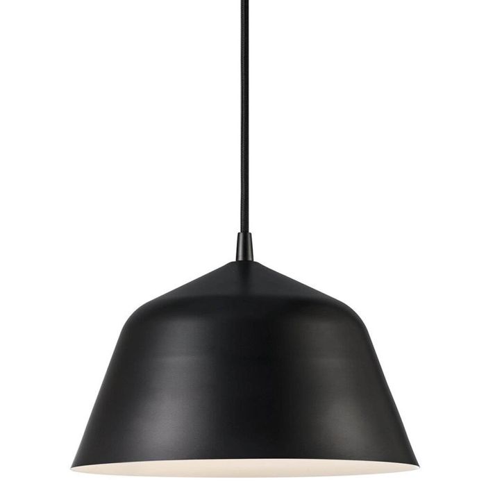 Ella 1 Light Pendant Small Black - 48703003