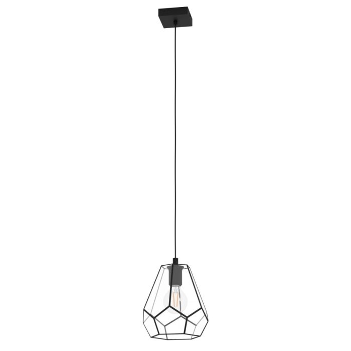 Mardyke 1 Light Pendant Black 43643N