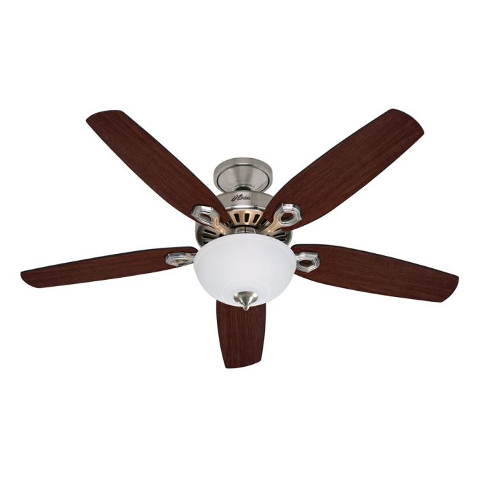 Builder Deluxe 52" AC Ceiling Fan Brushed Nickel - 50571