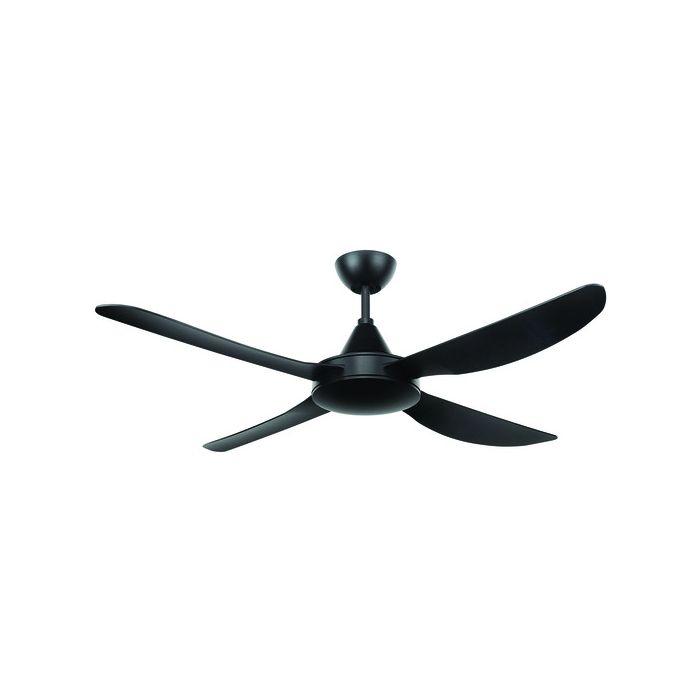 VECTOR II 48" ABS CEILING FAN PURE BLACK -21546/06