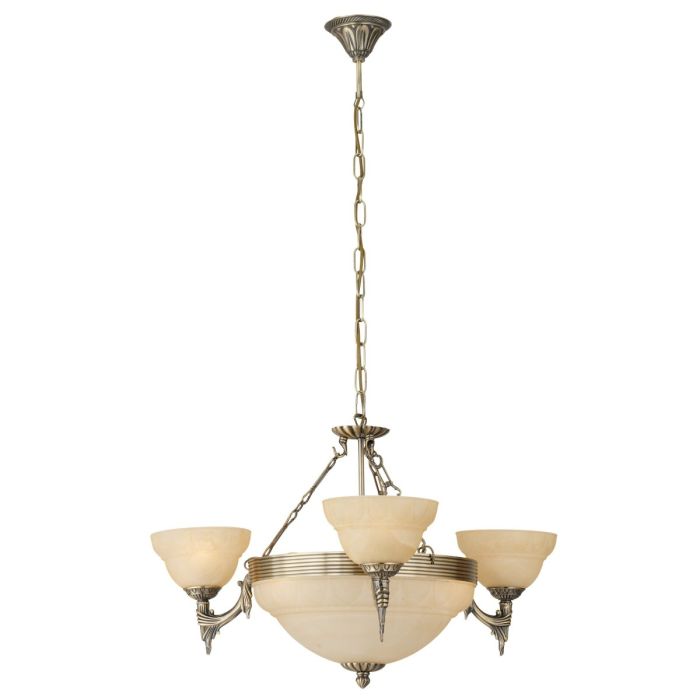 Marbella 6 Light Chandelier Bronze 85857