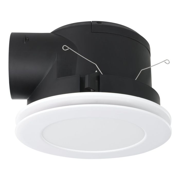 Samba Round Exhaust Fan With 10W LED White / Tri-Colour 206174N