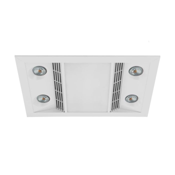 Inferno High Extraction 3 in 1 Bathroom Heater / White  204158