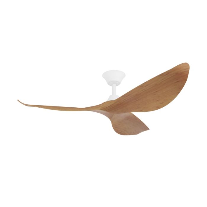 Cabarita 50" DC Ceiling Fan White with Bamboo Blade 204353