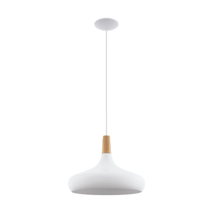 Sabinar Large Pendant 60w E27 White 2M 96983N