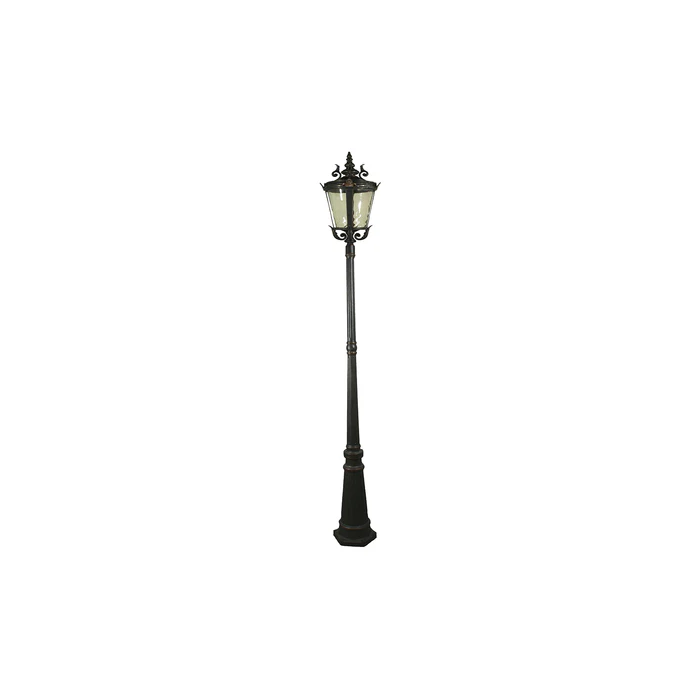  Lode Lighting Albany Medium Outdoor Post Light Antique Bronze- 1000030