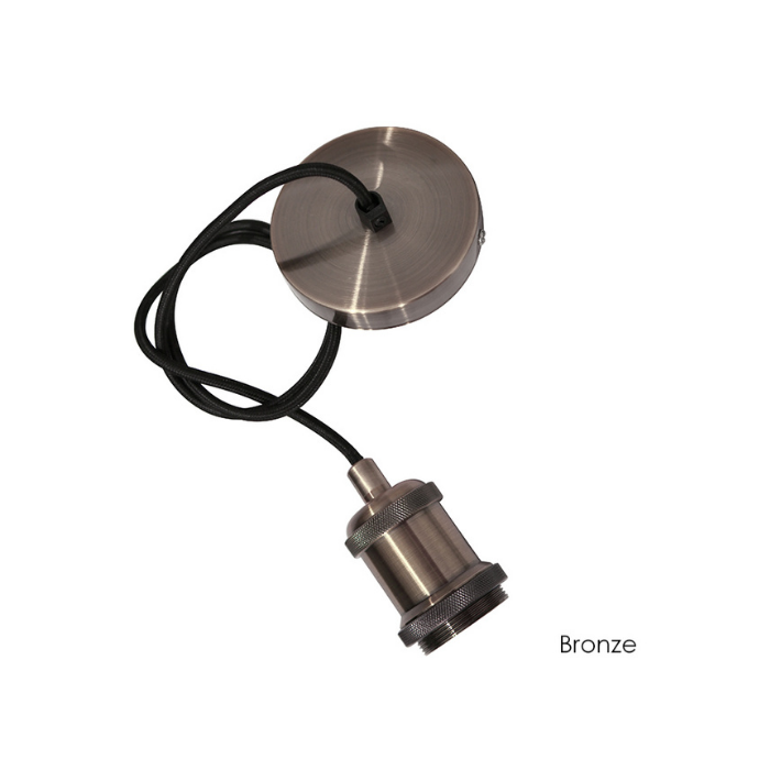 LUSION PENDANT 850MM ES BRONZE LUS60211