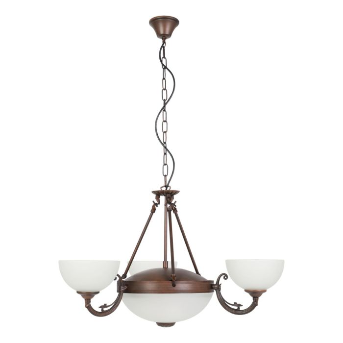 Savoy 5 Light Pendant 40w E14 + 60W E27 Oil Rubbed Bronze 204954