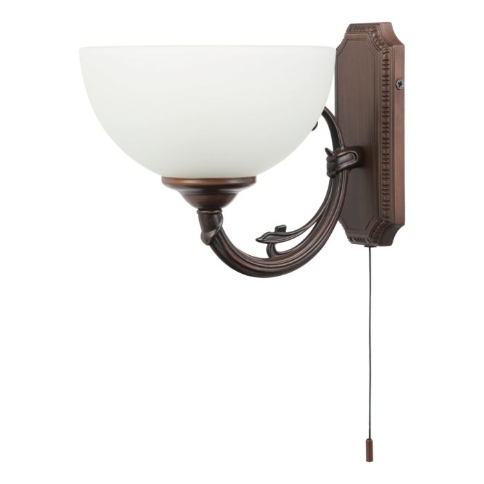 Savoy 1 Light Wall Light E14 40W Oil Rubbed Bronze 204955