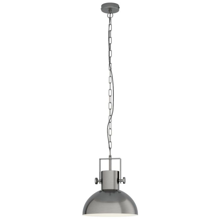 Lubenham 1 Industrial Pendant Antique Nickel 43167N