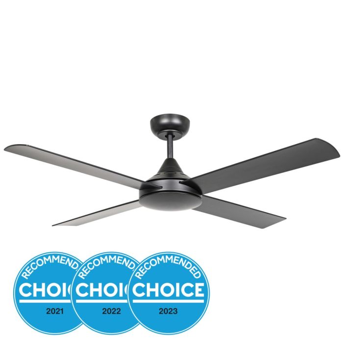 Stradbroke 48" DC Ceiling Fan Matt Black 20491402