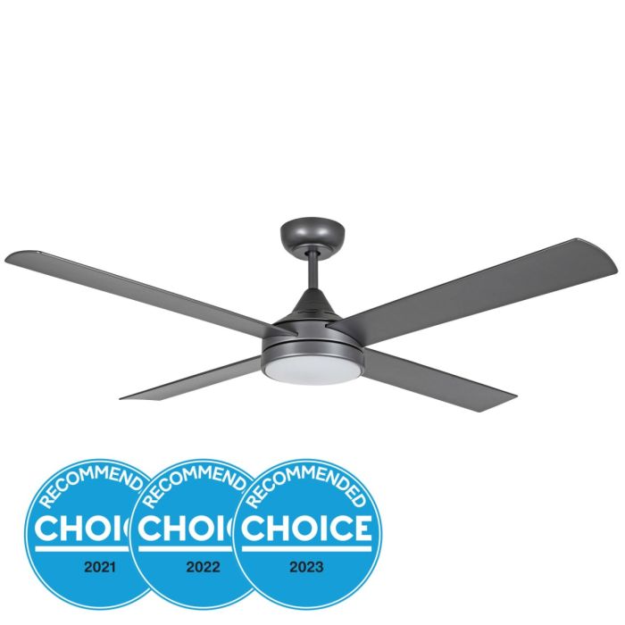 STRADBROKE 52 DC ceiling fan 20W LED Titanium 20491704