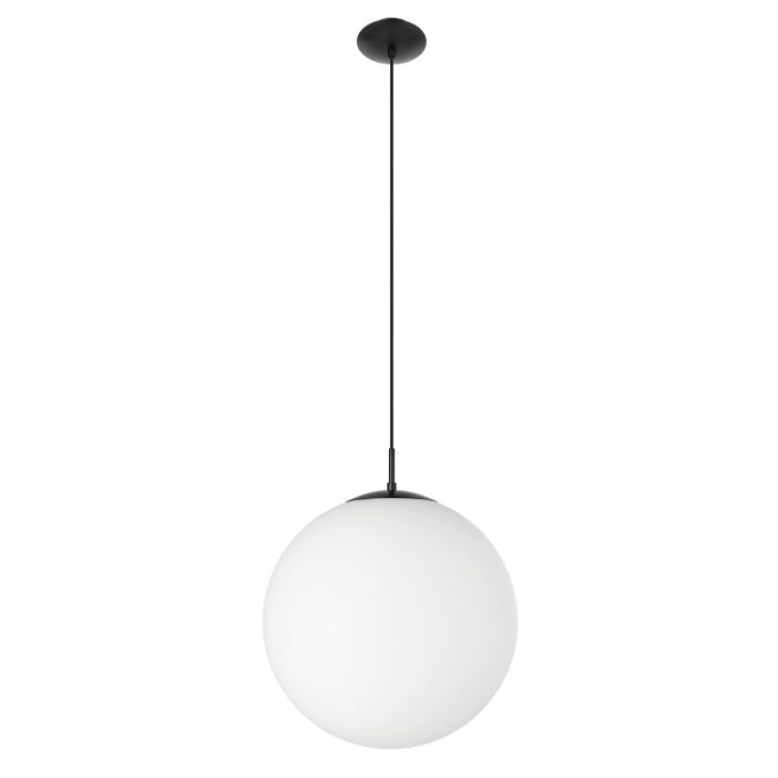 Rondo Extra Large Pendant 60W E27 Black 205243