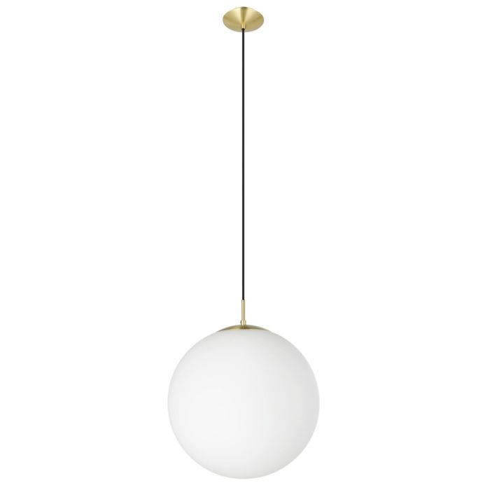 Rondo Extra Large Pendant 60W E27 Brass Matt 205244