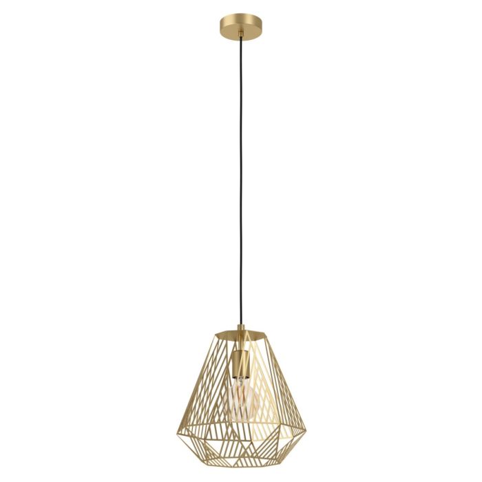 Stype 1 Light Pendant 40W E27 Gold 43695N