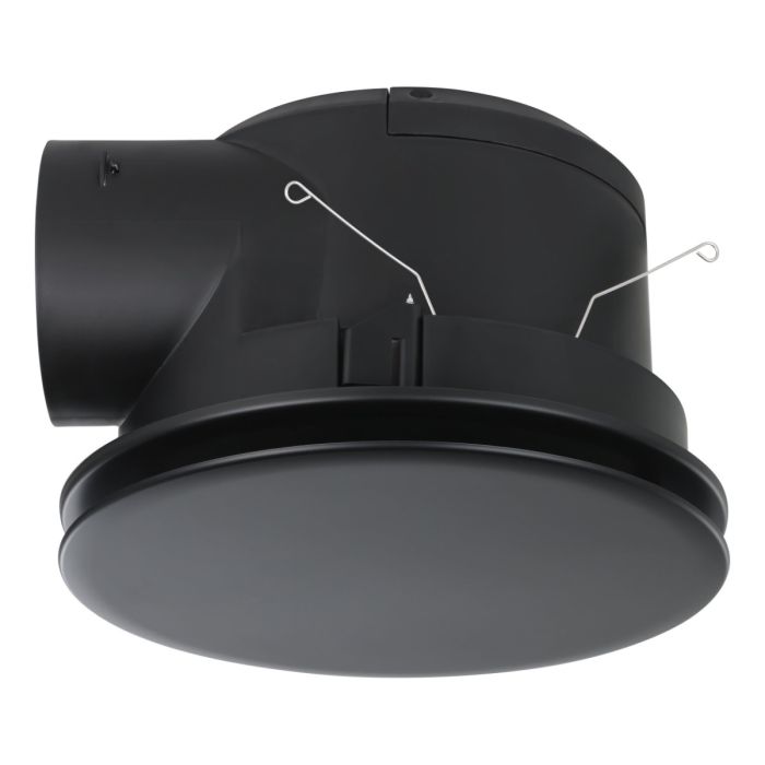 Samba Round Exhaust Fan Matt Black 206177N