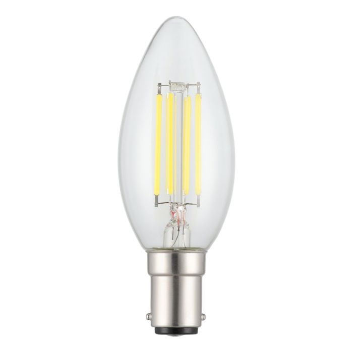 Filament Candle Clear 4W LED B15 Dimmable / Warm White 206436