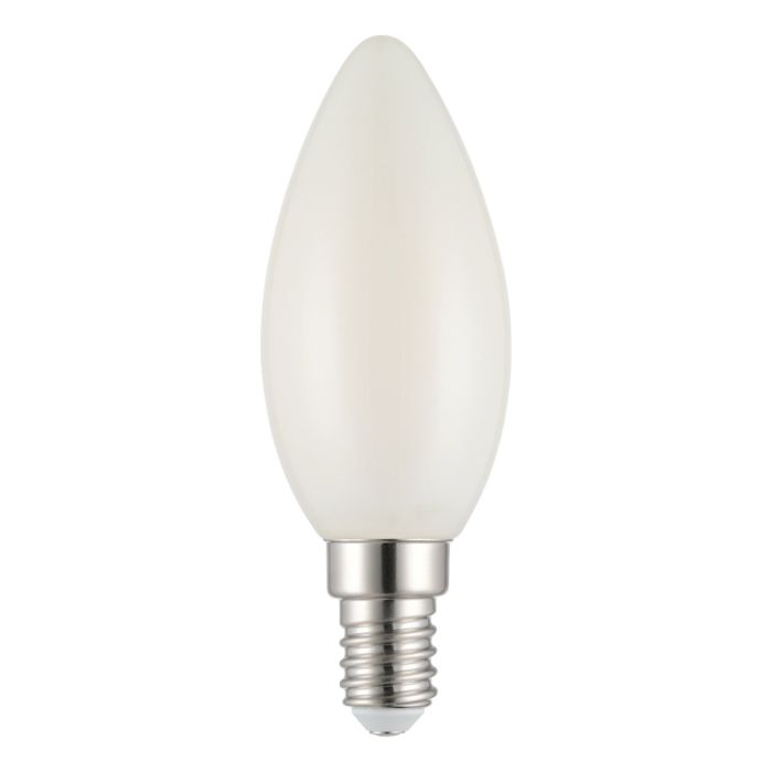 Filament Candle Frosted 4W LED E14 Dimmable / Cool White 206447