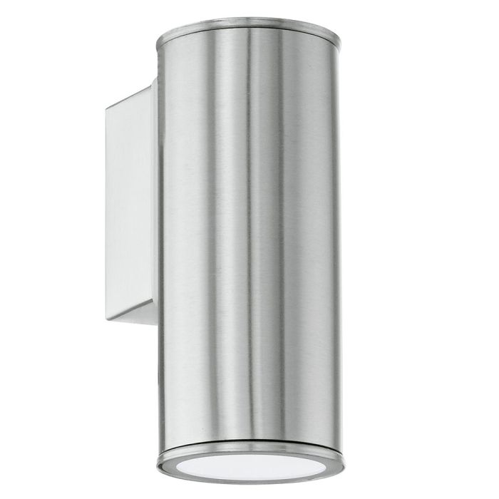 Riga 3W LED Fixed Wall Pillar Spot Light Stainless Steel / Warm White - 94106