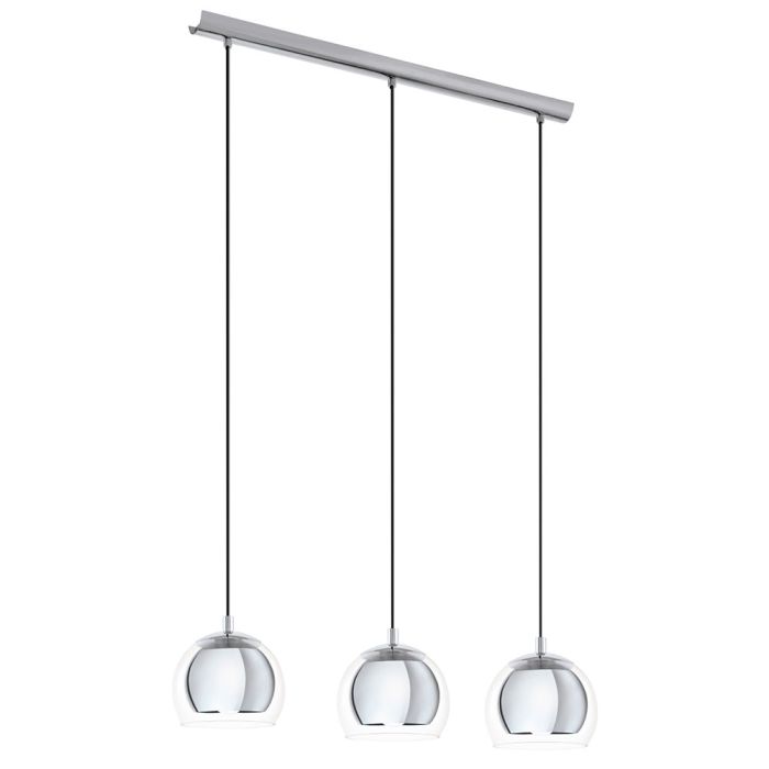 Rocamar Triple Dome Pendant Chrome - 94593