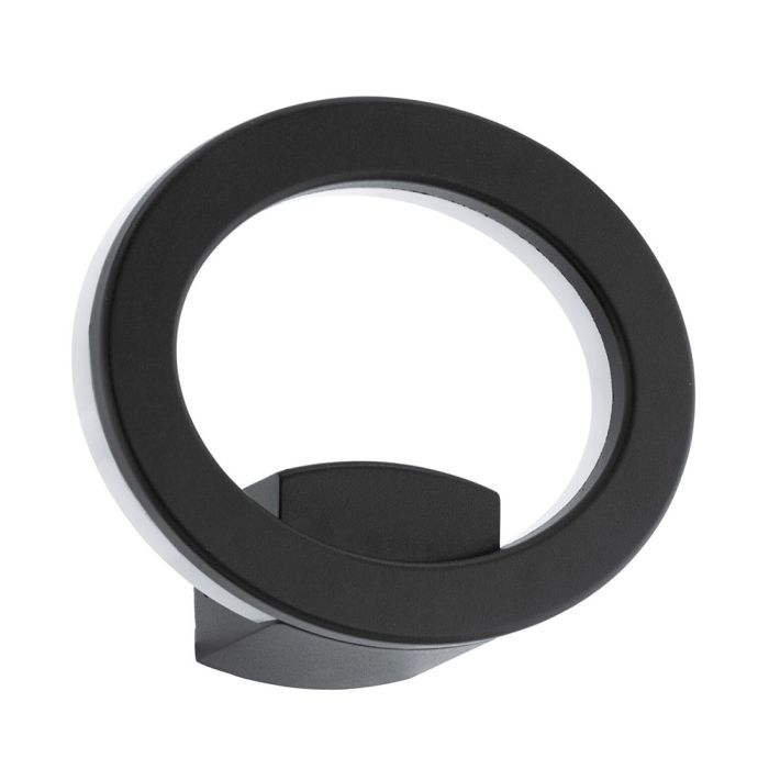 Emollio 10W LED Modern Ring Wall Light Anthracite / Warm White - 96275