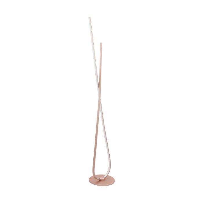 Palozza 25W LED Floor Lamp Rose Gold / Warm White - 97365N