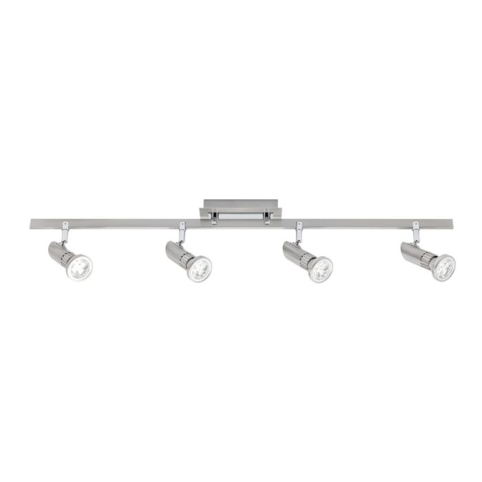 Pronto 4 Light LED Spotlight Bar A15034L - COLOUR - BRUSHED CHROME