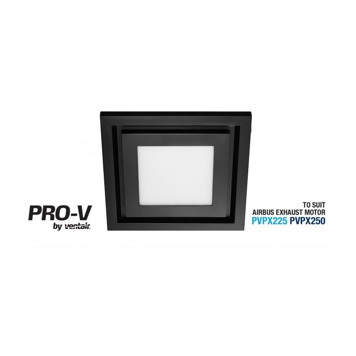 Airbus 250 Black LED Fascia - ABGLED250BL-SQ