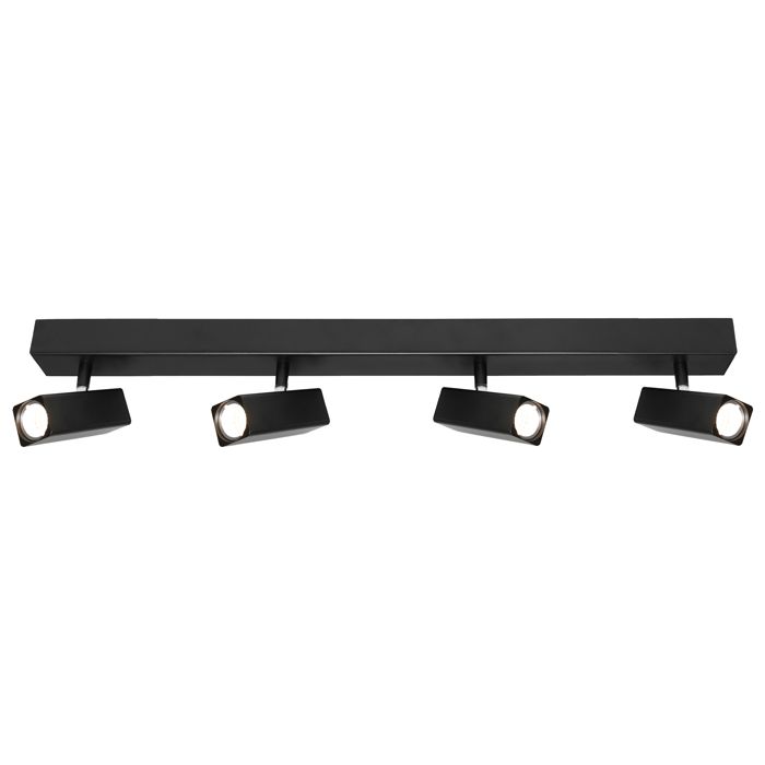 Cougar Lighting Artemis 4lt Rail - ART4RBLK