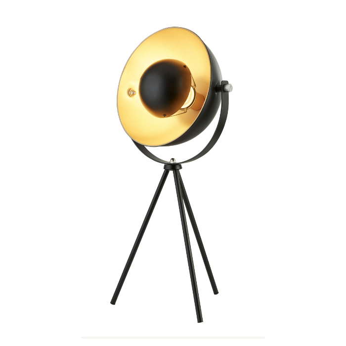 Tripod Style Table Lamp AU8021-BK