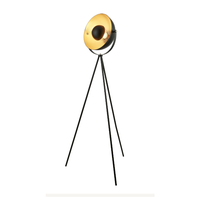 Tripod Style Floor Lamp AU8022-BK