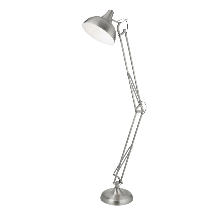 Adjustable Task Lamp in Satin Chrome AU8082-SS