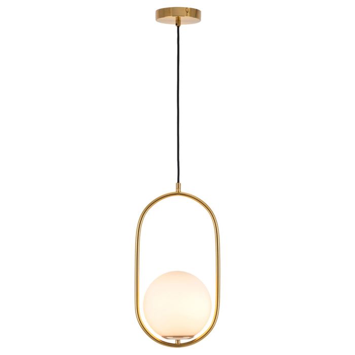  Ava 1Lt Pendant Light-MPL505BRS