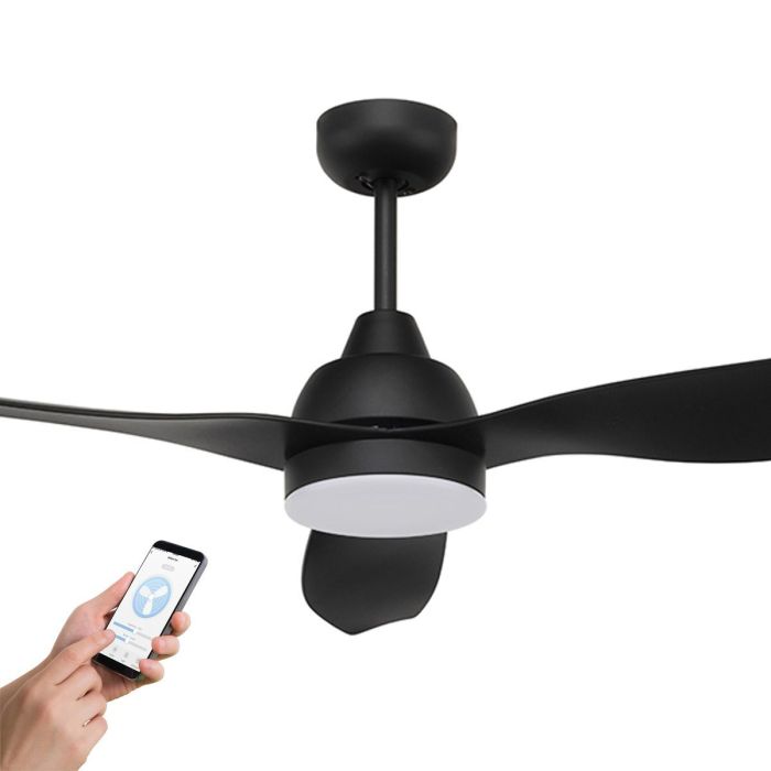 BAHAMA SMART WIFI BLACK 1320MM CEILING FAN - 20918/06