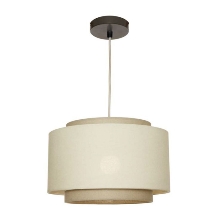 BERN1PMBGE, BERN 1LT PENDANT MEDIUM BEIGE